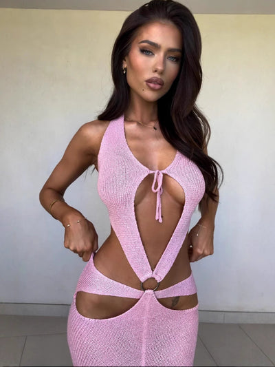 The Coastal Ruffle Dress